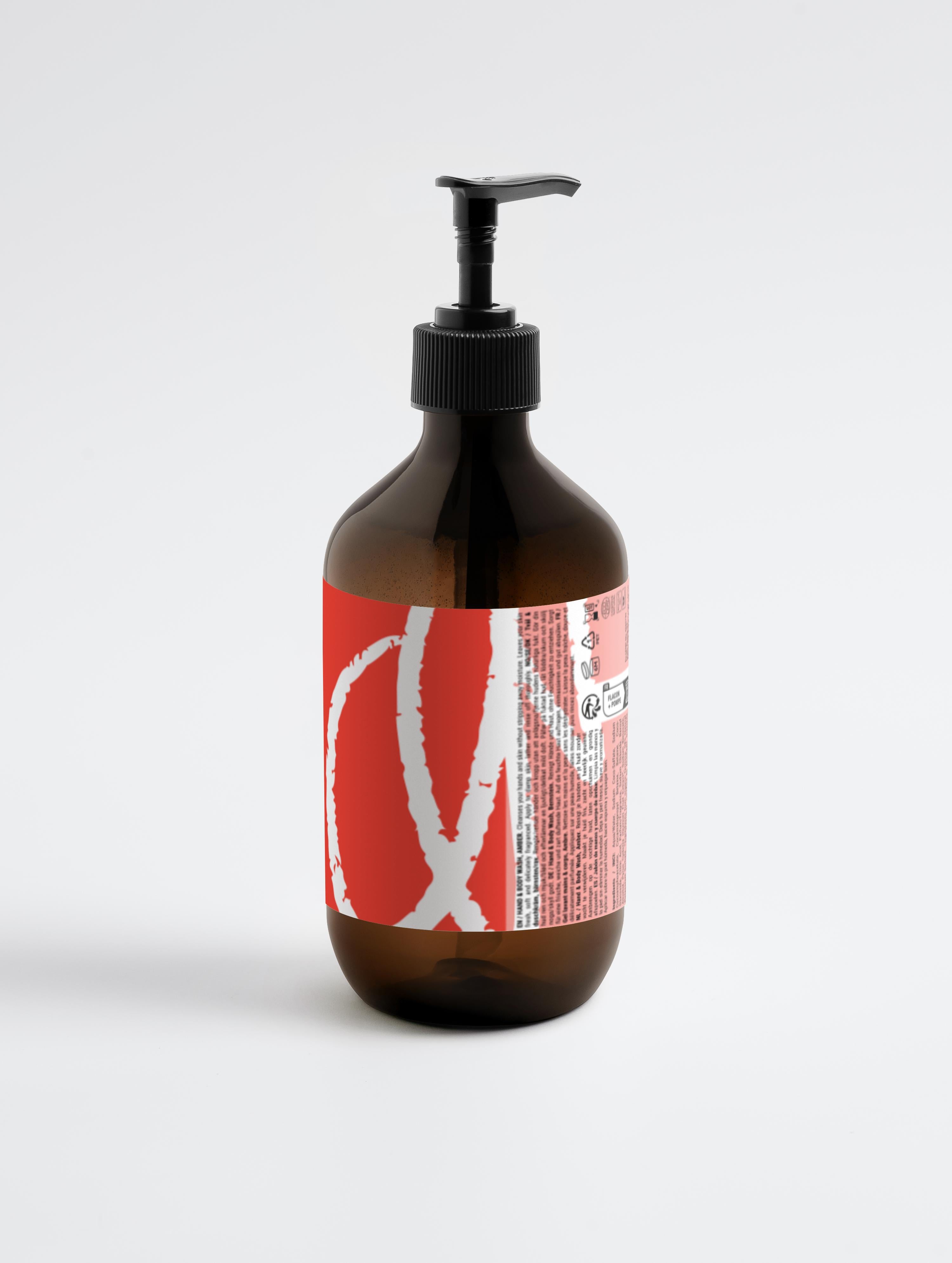 Hand & Body Wash, Patchouli & Amber Vanilla